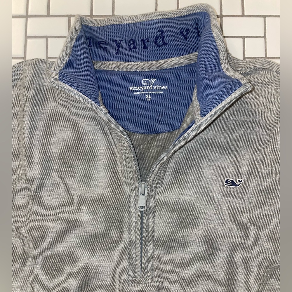 Gray Children’s, Great Quality, Vineyard Vines Quarter Zip